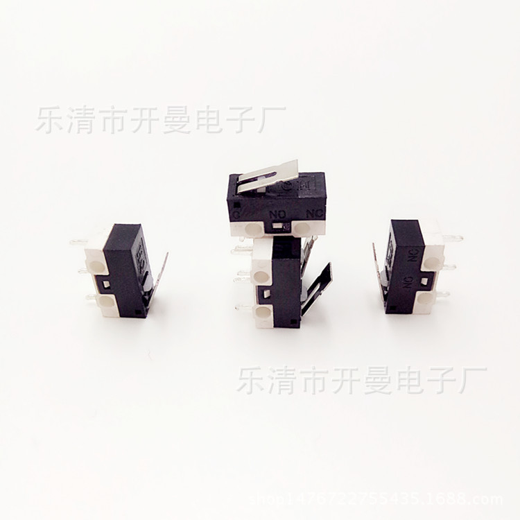 供应微动开关 带柄微动开关 鼠标开关 厂家直销 质量保证