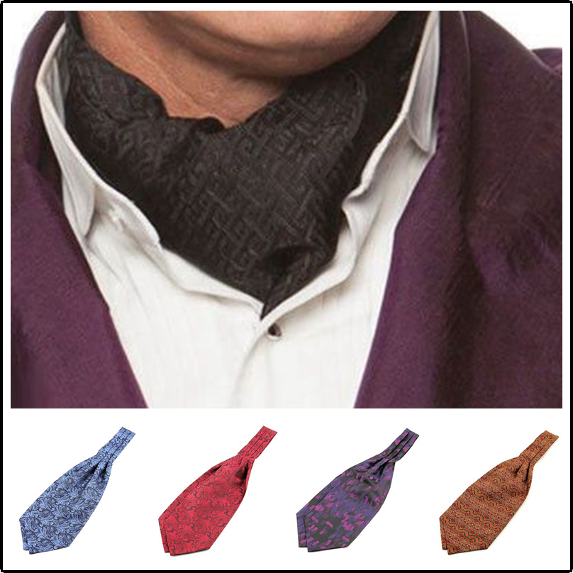 Manufacturer Sells Ready-Made Fashionable Men's Shirts, Casual Scarves, Jacquard Asch Scarves
