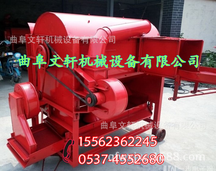 自净式水稻脱粒机 水稻齿轮箱 水稻打粒机效果杠杠滴