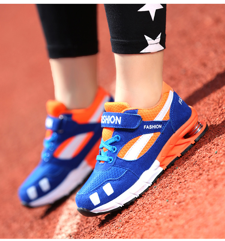 2017 Breathable Air Spring Sports Shoes Boys Mesh Casual Shoes Sneakers