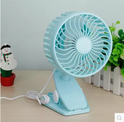 厂家直销USB风扇5寸夹子风扇空调桌面便携式婴儿迷你风扇现货速发