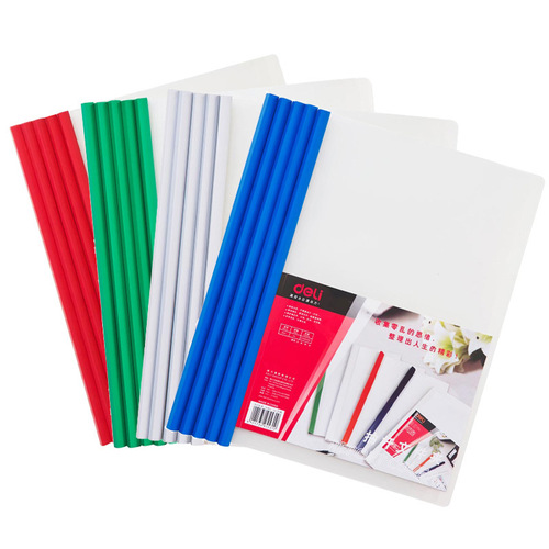 Deli a4 paper lever clip 5531 report clip lever clip lever folder organizing clip stationery wholesale
