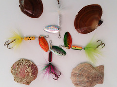 Luya sequins rotating sequins 4g sea fishing cocked mandarin fish bass catfish special killing lure bait fishing gear fishing supplies