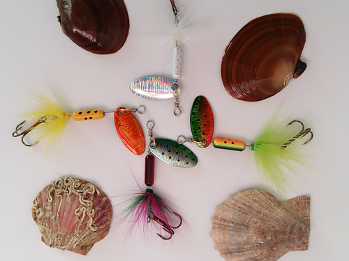 Luya sequins rotating sequins 4g sea fishing cocked mandarin fish bass catfish special killing lure bait fishing gear fishing supplies