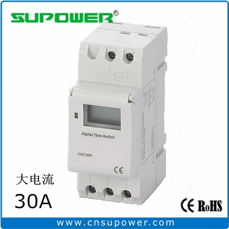 30A 220V THC15A AHC15A Цифровой электронный таймер Digital Timer