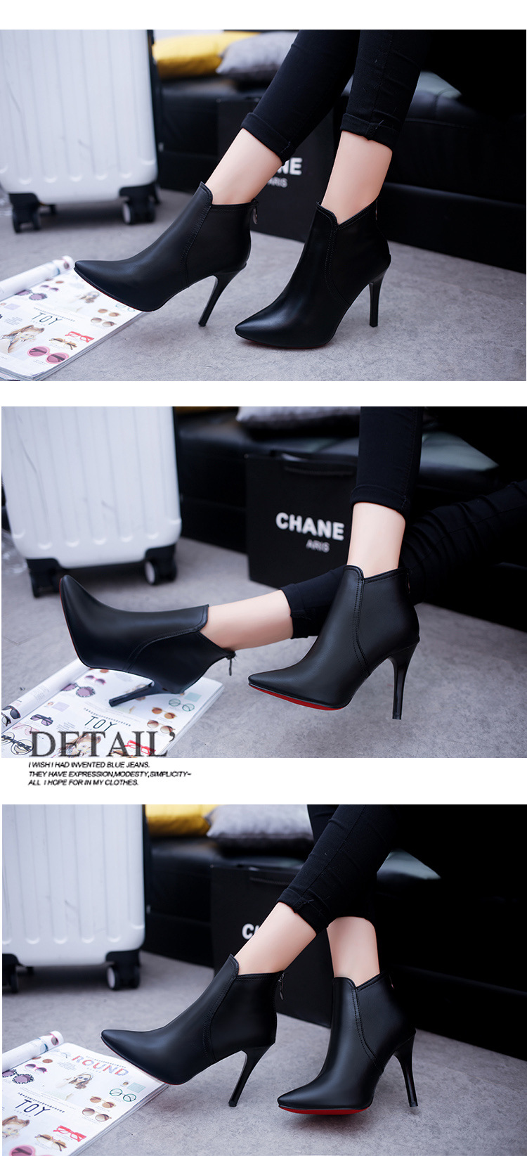 Bottes femme en Fourrure un - Ref 3355271 Image 9