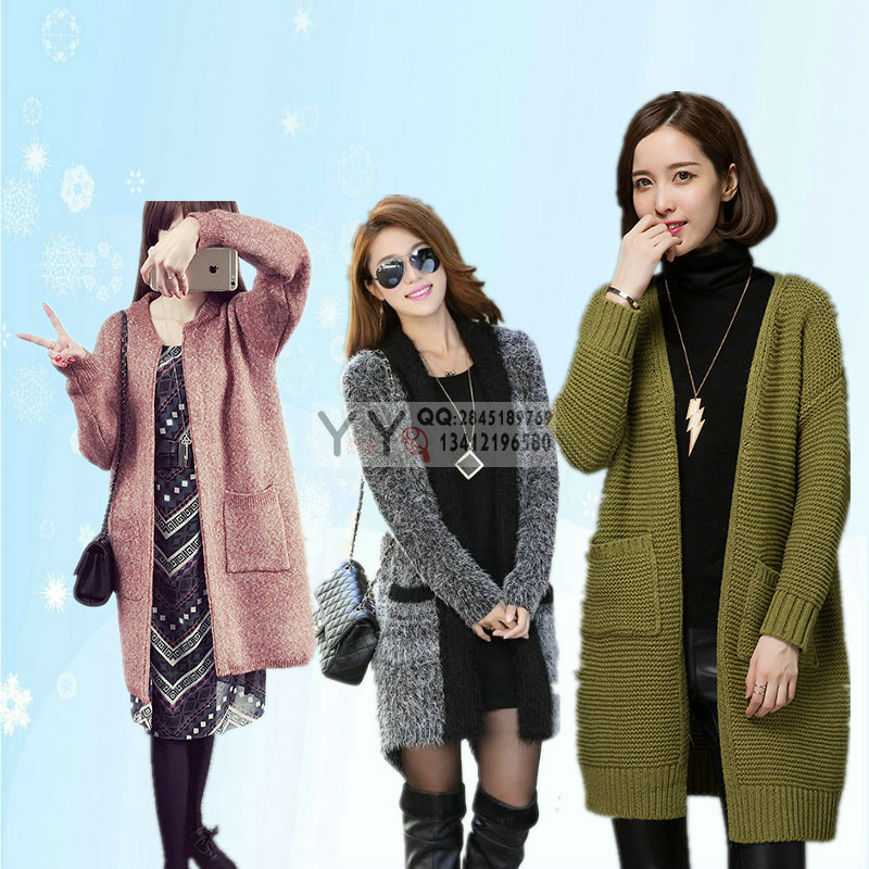 2018夏季新款女装韩版针织库存毛衣女式开衫大版潮流毛衣杂款