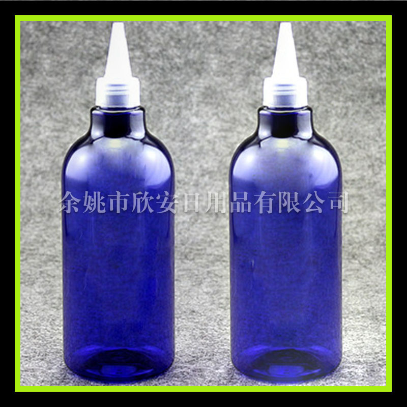 500ml尖嘴盖瓶 风炮油瓶 酒精瓶 点胶壶500ml油墨瓶 墨水尖盖瓶