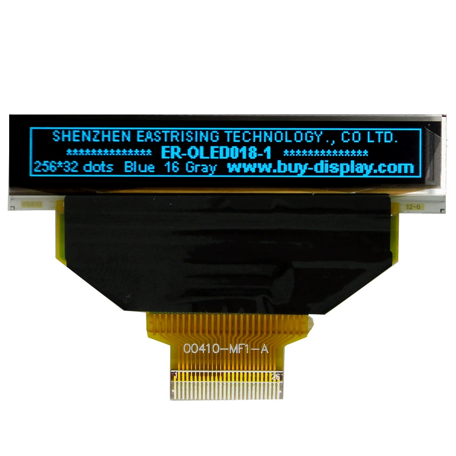 Синий 1.8inch Модуль OLED-дисплея/дисплея/25632/256x32 матрица/параллельный последовательный порт