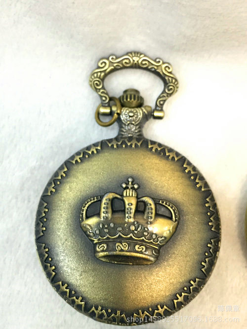 Pocket Watch, Bronze Vintage Large Pocket Watch (memorative Collection) for Men and Women