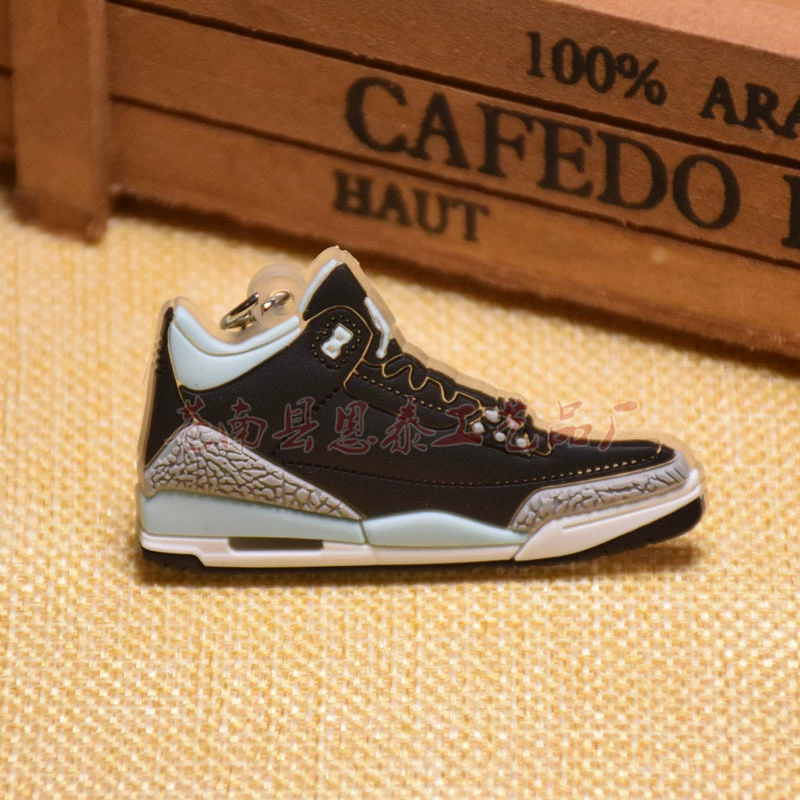 [Качественное подтверждение air jordan AJ3 3 ключодержатель]