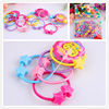 Yiwu manufacturers direct selling children's hair circles a variety of cartoon stars, fruit love rubber band 2 yuan store hair accessories