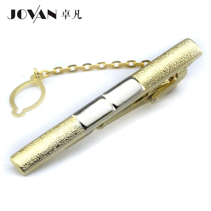 卓凡JOVAN [【现货批发】双色磨砂领夹袖扣套装 袖扣袖钉cufflinks]