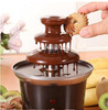 Household mini three -layer chocolate hot pot chocolate fountain melting tower with heating homemade chocolate