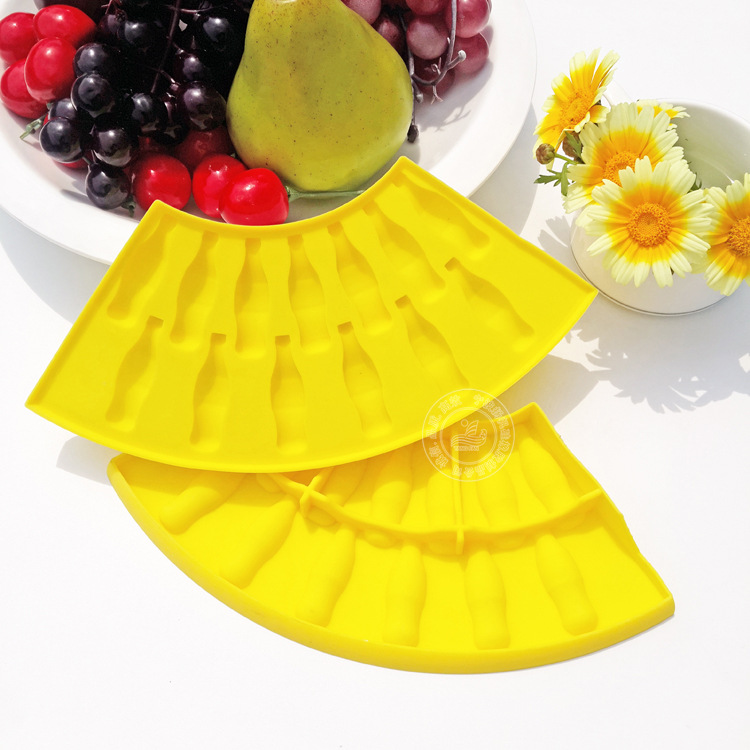 硅胶糖模软糖橡皮糖模 可乐瓶形 硅胶冰格巧克力模翻糖模