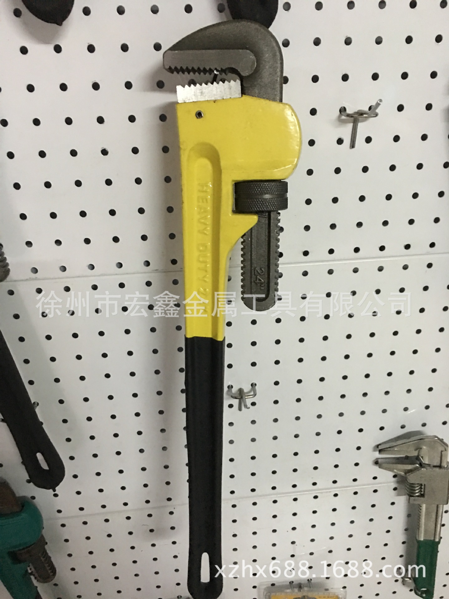 美式重型管子钳黄色沾塑管子钳 重型管钳管子钳 美式管子钳