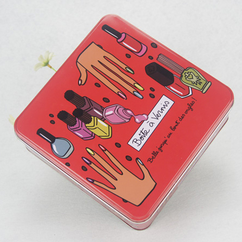 铁盒包装 方形收纳马口铁盒 糖果金属铁盒 化妆品铁盒礼品盒