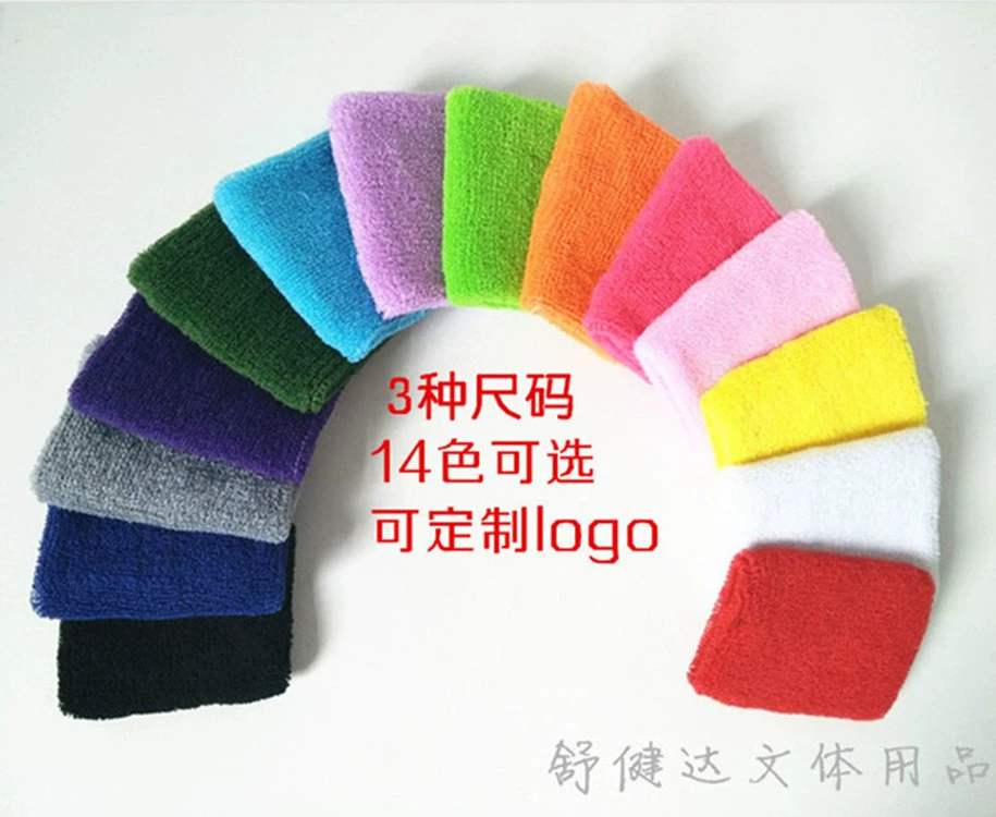 Полотенце фабрики сразу резвится пот-абсорбент подарок ЛОГОТИПА вристбанд хлопка полиэстера