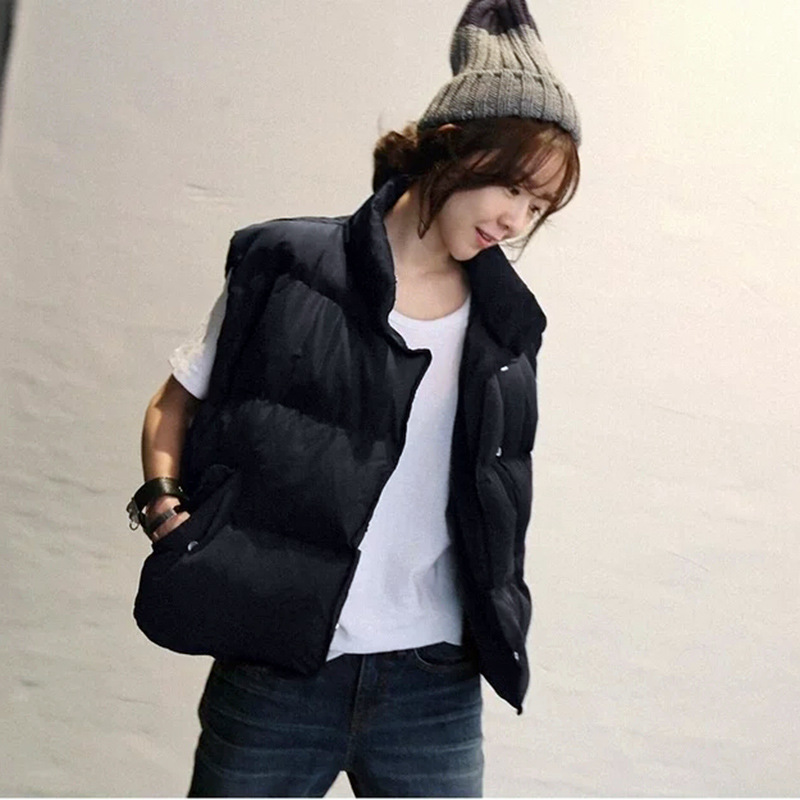 Gilet femme en Mélange de coton - Ref 3318318 Image 5