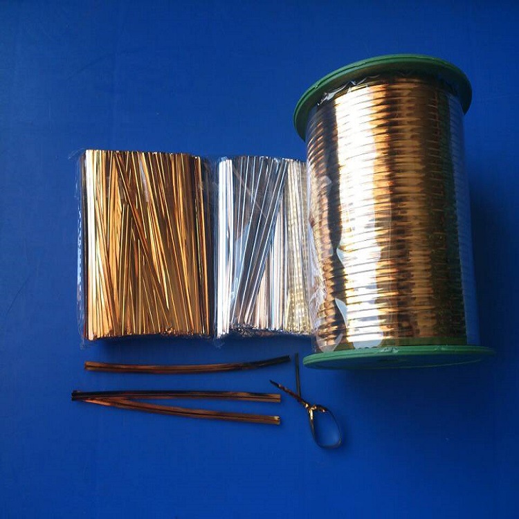 金色扎丝 PET食品扎线 玩具扎线 工艺品扎丝 迷你带