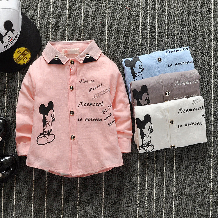 Chemise garcon à manche longue - Ref 2075820 Image 31