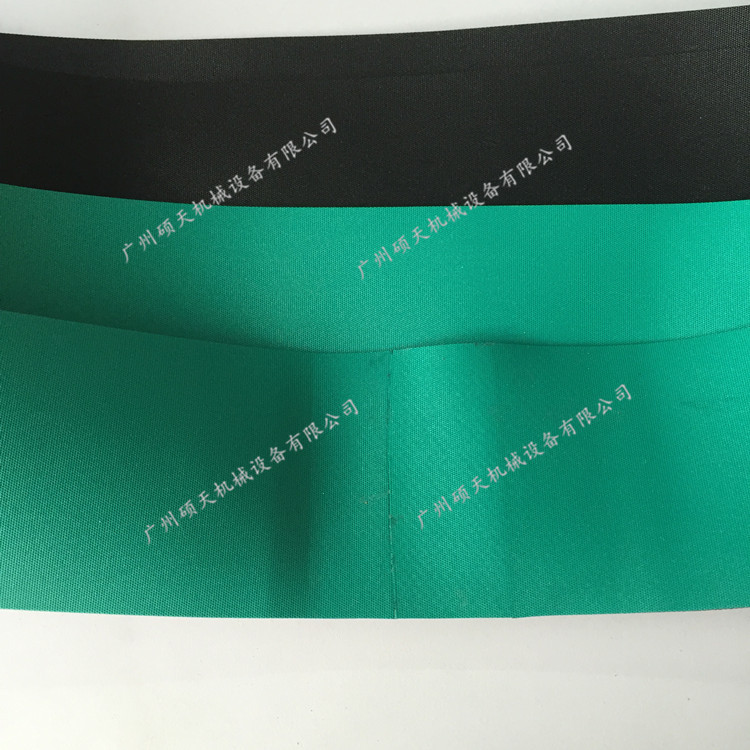 GG2E GG4E输纸皮带 进口RAPPLON粗面弹性平皮带 一面绿一面黑