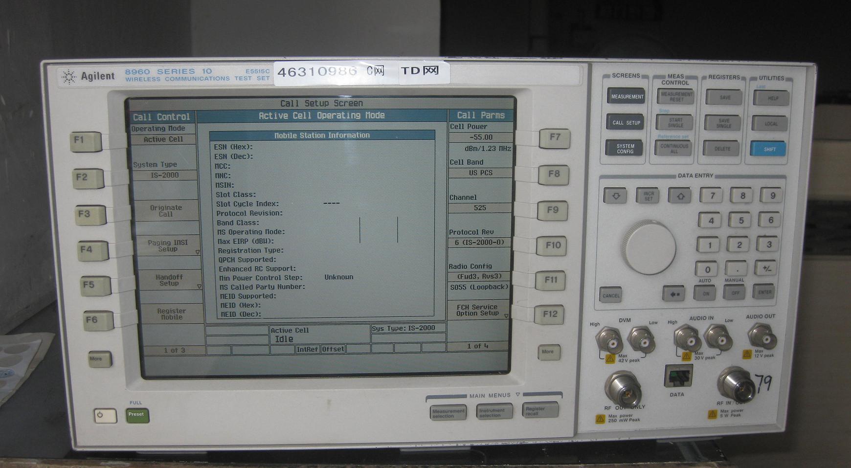 Agilent8960/E515C手机通信测试仪特价出租出售和维修