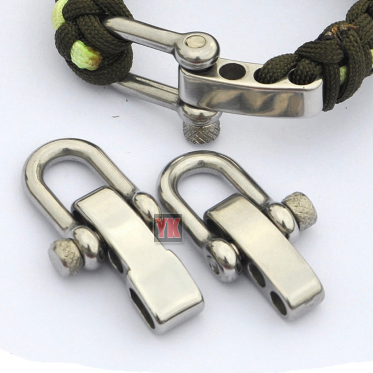 东莞市裕暟现货批发 304不锈钢可调节卸扣 户外运动配件 箱包配件