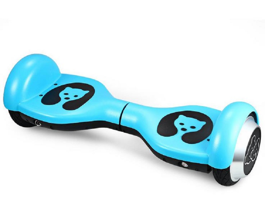 一件代发4.5寸小熊电动扭扭车 两轮平衡车 双轮代步车儿童漂移车