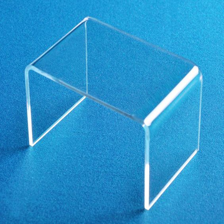 有机玻璃展示架 精品店饰品展示架 亚克力白色U形展架制作