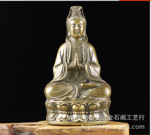 批发铜仿古观音高17CM 重0.825kg