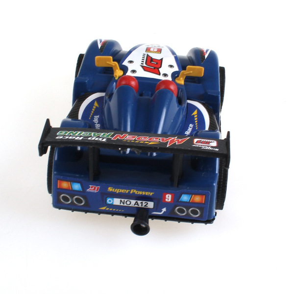 Racing car with cord