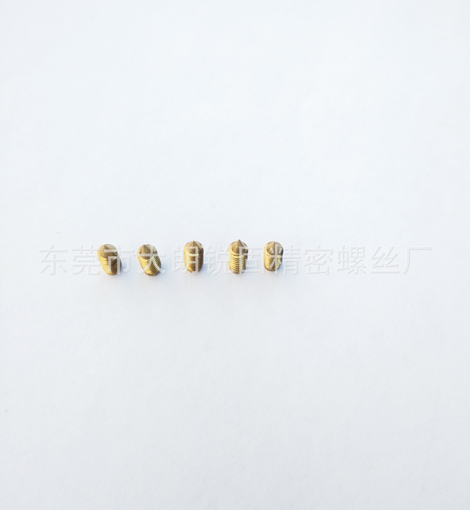 本工厂专业定做生产非标紧定  机米螺丝       黄铜机米十字螺丝
