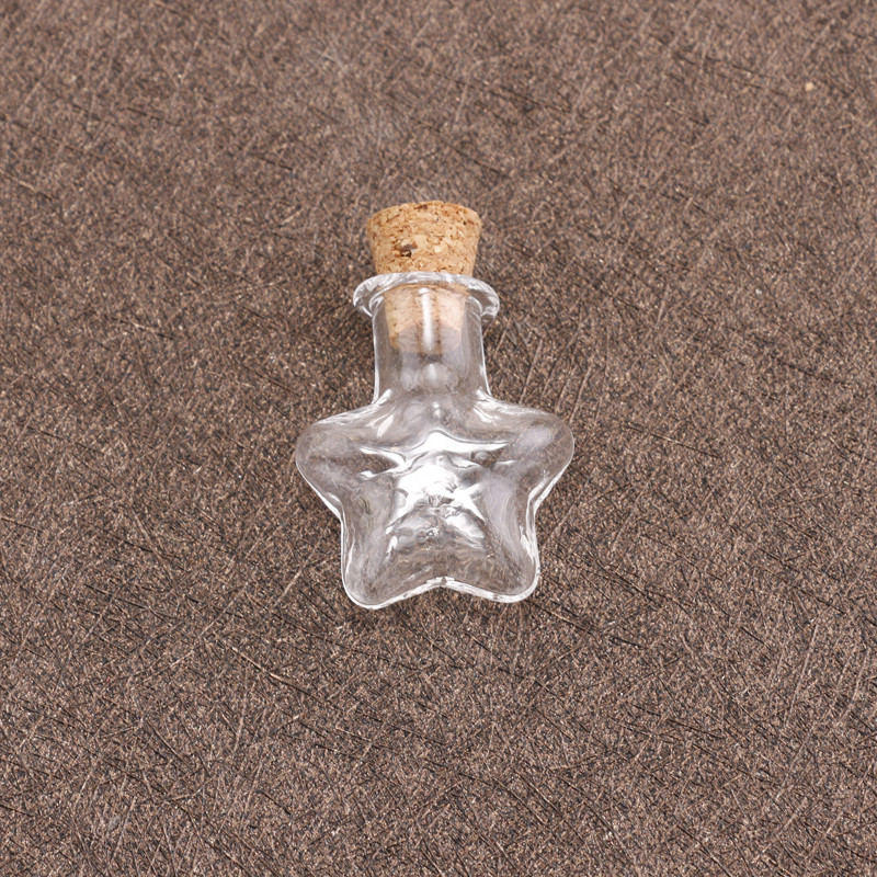 5g Weight Ornaments Jewelry Making Type 2.5-3CM Jewelry Making Size Drift bottle Classification 1 Piece Quantity Wooden plug, Glass Material Geometric Pattern Simple Style Style 1 Piece 2.5-3CM Wooden Plug Glass Geometric Drift Bottle 39