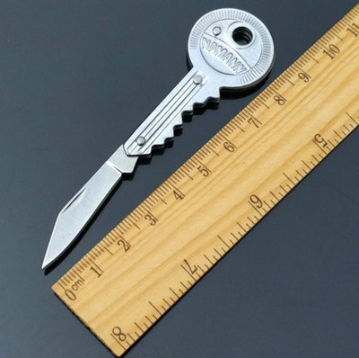 outdoors multi-function portable key Stainless steel Folding knife EDC tool Camp Survival equipment