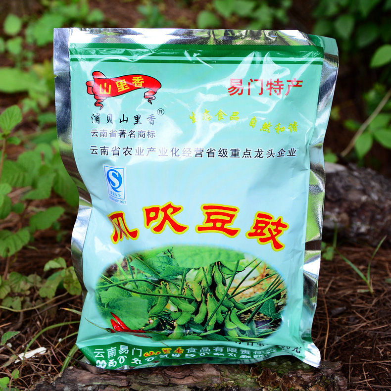 云南特产300g风味豆豉干豆豉易门特产山里香|ru