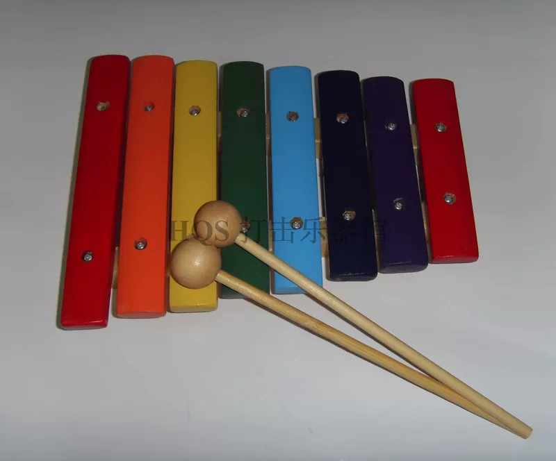 Metallophone, percussion instruments, musical instruments, teaching aids, training, family style