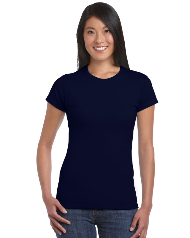 gildan gildan 76000L Solid Color Blank Women's t Jedan Crewneck Advertising t-shirt Class Factory Clothes