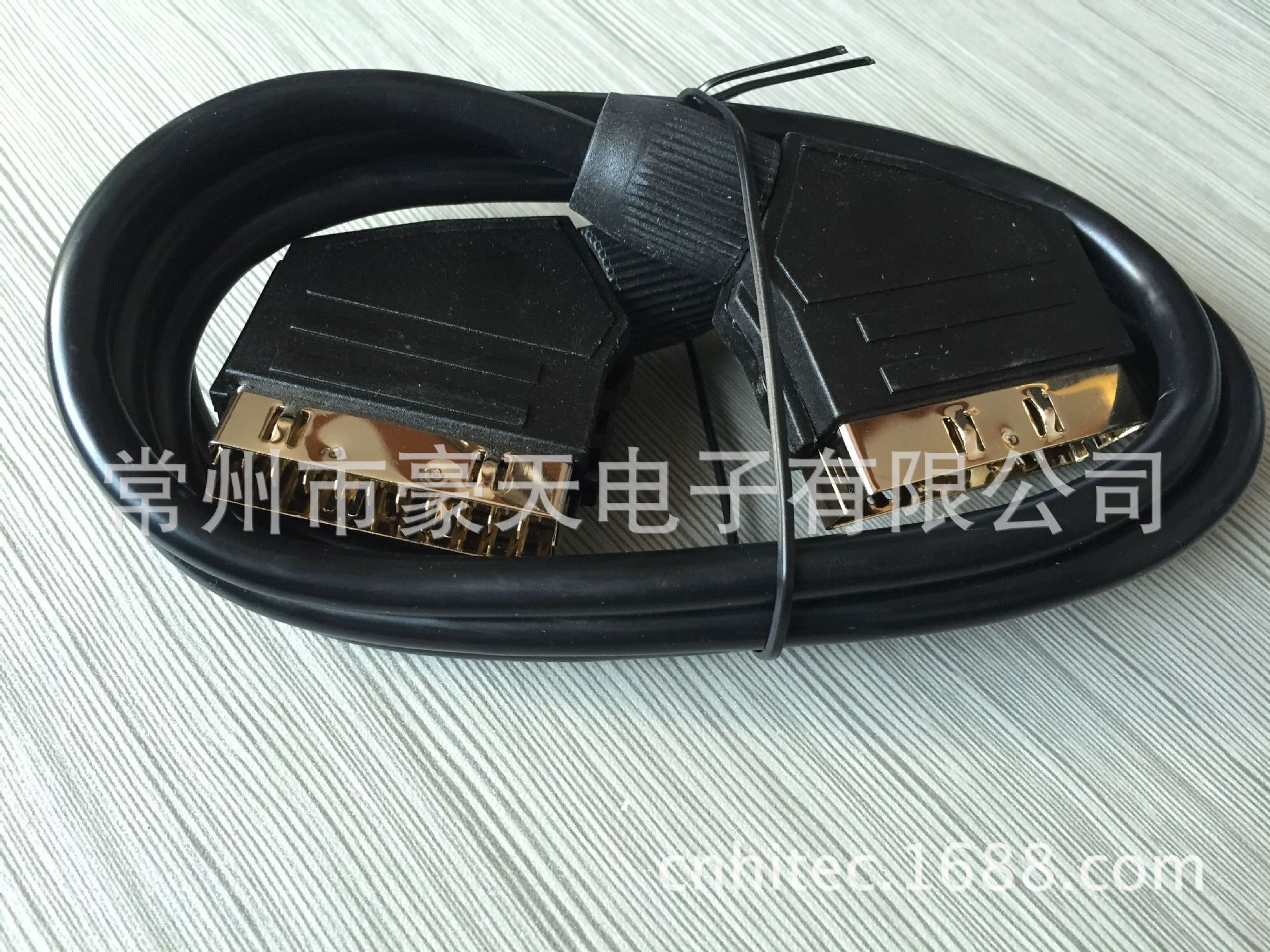 供应Scart连接线,21pin连接线，21pin线，scart线，物美价廉