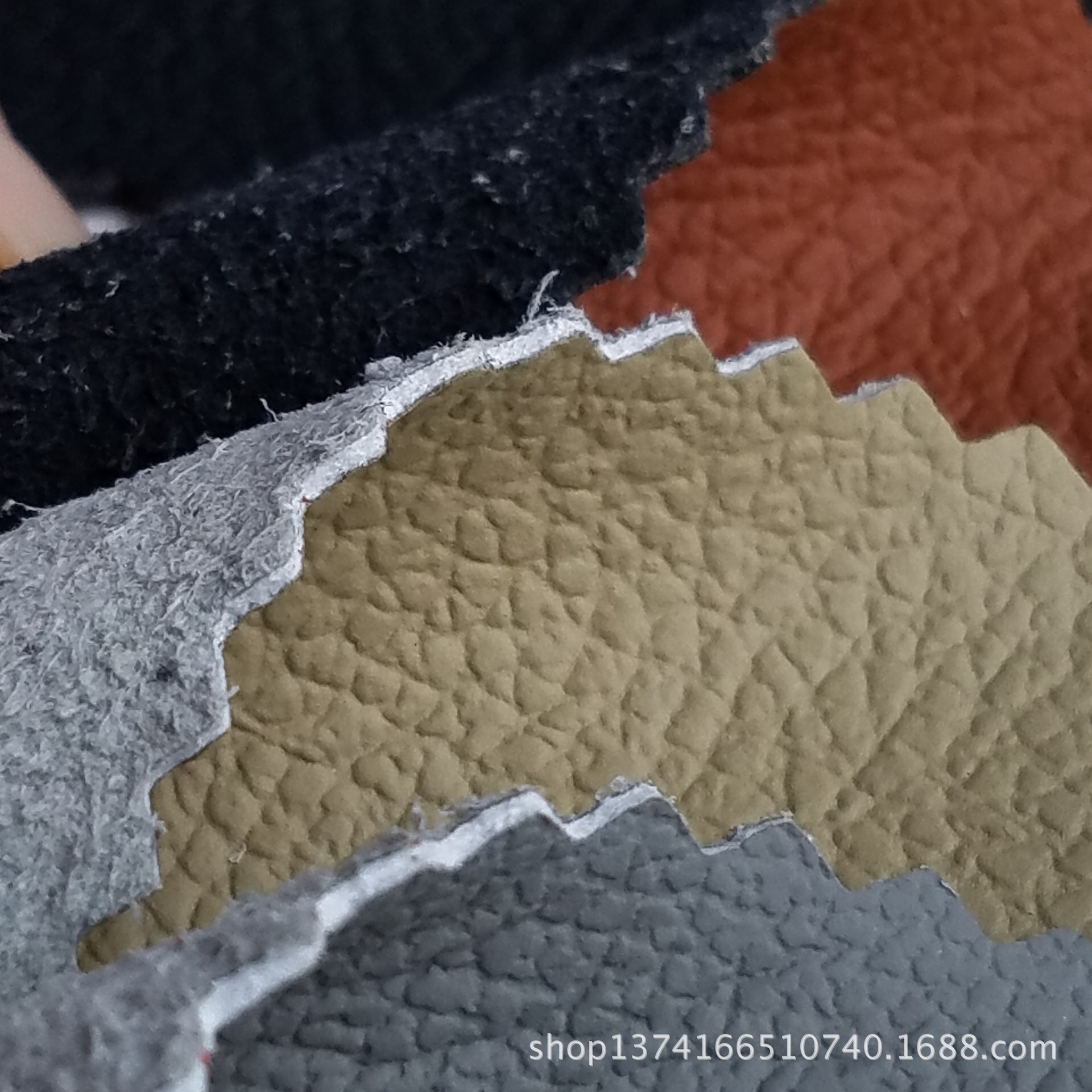 生态皮 移膜革 手缝方向盘皮革面料 汽车内饰改装皮革座椅