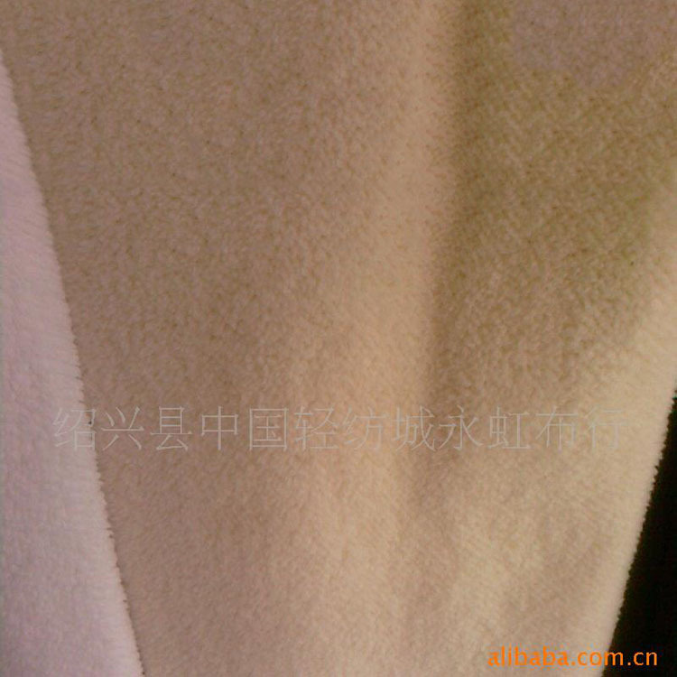 厂家供应舒棉绒 288F染色单面纬编舒棉绒 耐用家居家纺服装用布