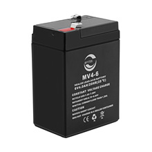 阀控密封式铅酸蓄电池 6V4AH LED灯储能电池可做锂电池