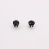 Men's shiny zirconium, magnetic earrings, strong magnet, Korean style, no pierced ears, wholesale