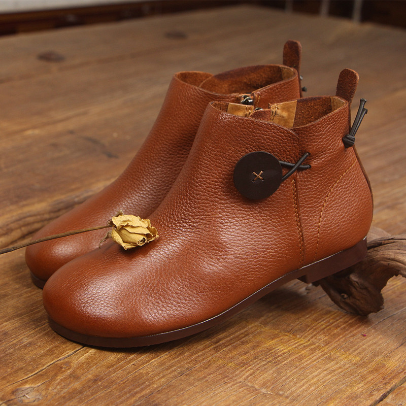 Bottes femme MOCHE en En cuir - Ref 3355423 Image 1