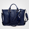 Europe and the new winter bag bag factory direct all-match fashion crocodile portable Shoulder Satchel