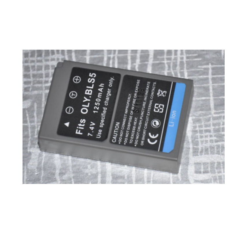 适用奥林巴斯 BLS5 BLS-5 E-PL2 E-PL1 电池 数码相机电池 锂电池