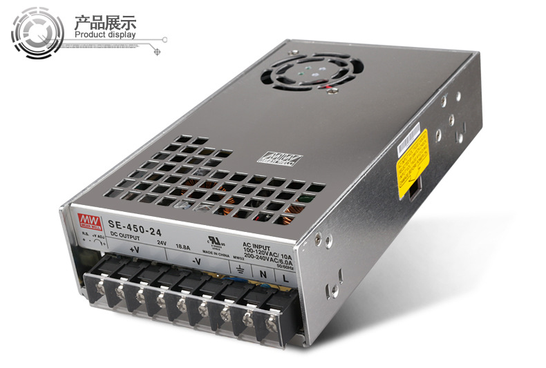 ԭװ̨��MEAN WELL��γ���ص�Դ SE-450-24 450W 24V 18.8A �ֻ�