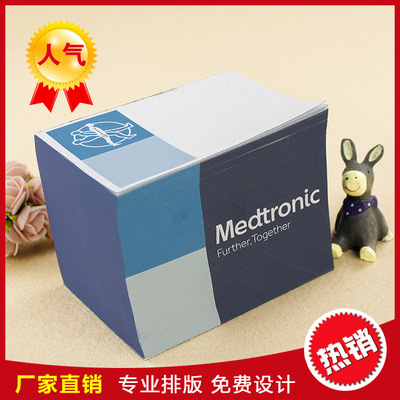 廠家批發定制磚塊便簽本 N次貼 辦公室文具紙磚可撕即使貼