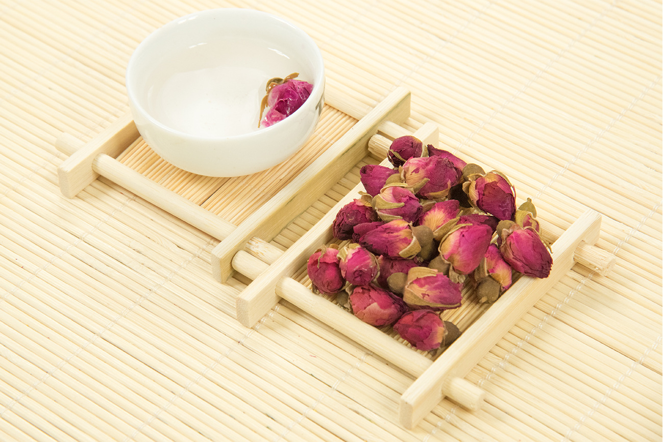 Dried Rose Bud Tea Mei Gui Hua Loose Flower Buds for Herbal Infusions and Blends quality and texture