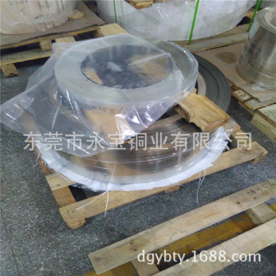 国标C7701锌白铜带 C7521洋白铜带 软态镍白铜带 半硬白铜皮